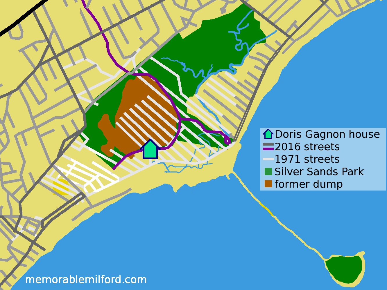 Silver Sands map